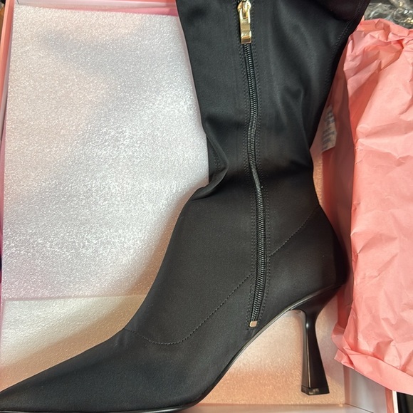 Smash Shoes Women's Fritz Over the Knee Extra Wide Calf Boots - Picture 4 of 7